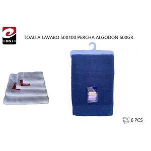 Ensemble de serviettes de bain 50x100 avec crochet Toalla Lavabo Con Percha - Product Image 3