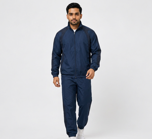 Ensemble veste coupe-vent et pantalon en nylon léger, personnalisable avec logo, pour détaillants de mode, faible MOQ, acheteurs américains - Product Image 1