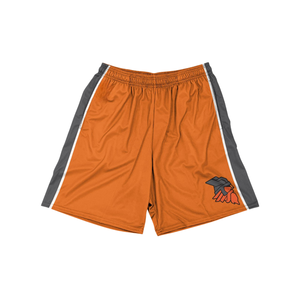 Pantalones Cortos de Lacrosse con Estampado por Transferencia de Calor Personalizados, 100% Poliéster, Tela Inteligente Ecológica, Reciclable, de Secado Rápido y Absorción de Humedad - Product Image 1