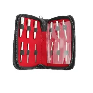 Cônes de perçage en acier inoxydable de qualité supérieure et kit d'étirement d'oreille ensemble de cônes pour piercing et étirements professionnels - Product Image 1