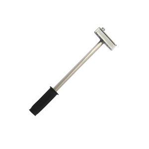 Marteau de poinçonnage professionnel à rangée unique, corps en acier inoxydable, poignée en caoutchouc, outil manuel de poinçonnage métallique durable - Product Image 2