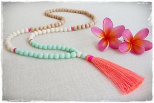 ลูกประคำอิสลามทำจากเรซิ่น ลูกปัดหินเรซิ่นธรรมชาติ ทัสบีฮ์ มิสบาฮ์ สายประคำแฟชั่น สร้อยคอลูกปัด - Product Image 2