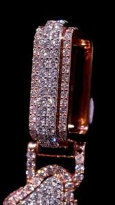 Comprar Colgante de Moissanita Helada, Joyería Hip Hop para Raperos, Colgante con Letra Inicial, Colgante Hip Hop, Colgante Unisex, Joyería para Hombre - Product Image 2