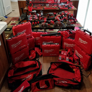 ซื้อ 2 ชุด แถม 1 ฟรี ชุดเครื่องมือไร้สาย Milwaukee M18 LITHIUM-ION 15 ชิ้น ของแท้ใหม่ที่ดีที่สุด - Product Image 4