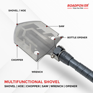 ROADPOWER Spatule de survie 22-Tactique Pliante Multi-outils Compacte Portable pour Voiture et Utilisation Extérieure avec Conception Modulaire Réglable - Product Image 2