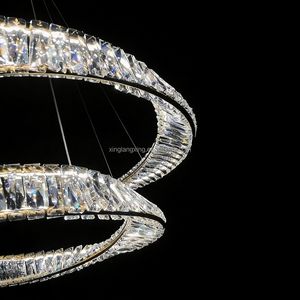 Lampadario di Lusso in Cristallo Design Personalizzato per Sala da Pranzo Hotel Villa Soggiorno Camera da Letto - Product Image 5