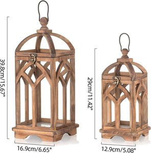 Best-Selling Eco-Friendly Classic Christmas Wood <b>Candle</b> <b>Holders</b> & <b>Lanterns</b> From India Hot Selling Premium Decor Sale - Product Image 3