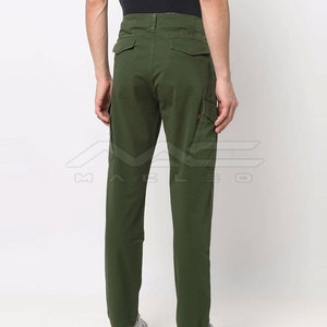 Pantalon cargo décontracté moderne pour hommes, multi-poches, vêtements de travail utilitaires d'extérieur, taille ajustable, logo personnalisé, fournisseur en gros - Product Image 4