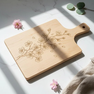 Ensemble d'assiettes rondes en bois faites à la main, élégantes, pour la maison, sûres pour la restauration, plateaux de service pour collations et salades, design classique - Product Image 6