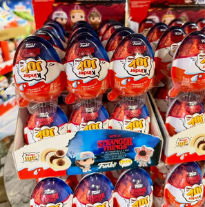 Venta al por Mayor de 4x Kinderr Joy Edición Stranger Things, Paquete de 4 Huevos de Chocolate Sorpresa con Juguete en el Interior, Suministro al por Mayor, Caja de Regalo para Niños, Surtido - Product Image 5