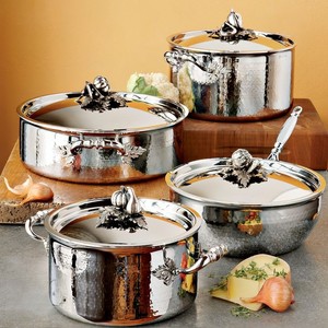 Durable Copper Saucepan with Lid Professional Kitchen Cooking Pot for Home Hotel Restaurant Use High Quality Build Kitchenware - Product Image 5