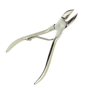 New Professional Cuticle Nipper Nghia D07 Curved Wide Jaw Opening Extra Sharp Finger Thick Nails <b>Dead</b> Skin Remover Nail Nippers - Product Image 2