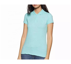 Polo de Alta Calidad, Liso, Casual, para Golf, con Logotipo Personalizado, Polo Sencillo para Mujer - Product Image 3