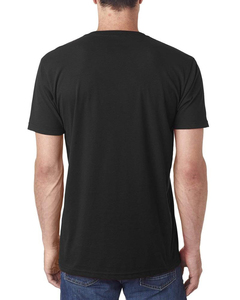 T-shirt col en V en gros |   T-shirt en coton personnalisé pour hommes et femmes |   Hauts décontractés de mode OEM - Product Image 3