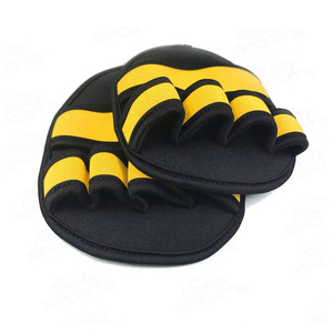 Almohadillas de Agarre para Levantamiento de Pesas, para Gimnasio, Culturismo y Powerlifting, Acolchadas para la Seguridad de las Manos, de Alta Calidad, Nueva Llegada - Product Image 1