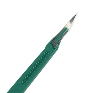 Manche de scalpel n°4, porte-lame BP, en acier inoxydable, CE, entièrement autoclavable, fournisseur de scalpel 4 - Product Image 4