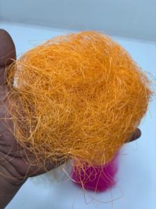 Fibres de sisal écologiques aux teintes vibrantes pour l'artisanat, le filage, le tissage, les cordes, la décoration, les brosses, les textiles, la fibre naturelle créative - Product Image 3