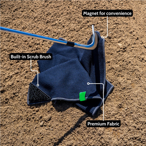 Serviette de golf personnalisée avec logo imprimé en couleur unie, vente en gros, design de luxe, haute qualité, légère - Product Image 2