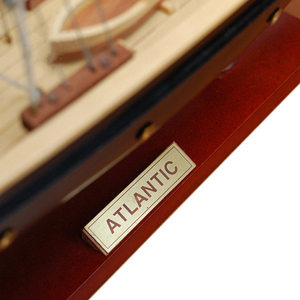 Modelo de velero pintado a mano, estilo atlántico, grande, para exhibición en hoteles, oficinas, hogares y como regalo - Contacto para venta al por mayor - Product Image 6