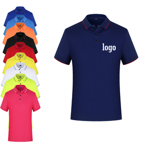 เสื้อผ้าผู้ชายขายส่ง ผ้าแคนวาสสำหรับเสื้อเชิ้ต พิมพ์โลโก้ด้านหน้าตามสั่ง เสื้อกีฬากอล์ฟ แอคทีฟแวร์ แห้งเร็ว ระบายอากาศได้ดี เสื้อแขนสั้น - Product Image 1