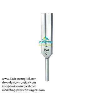 Instrumentos quirúrgicos manuales de diapasones C 128 de alta calidad hechos de acero inoxidable - Product Image 3