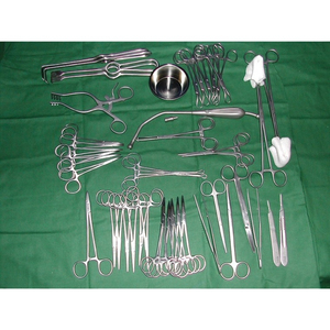 Kit de laparotomie de base en acier inoxydable, fabricant d'instruments chirurgicaux, fournisseur d'équipements médicaux - Product Image 4
