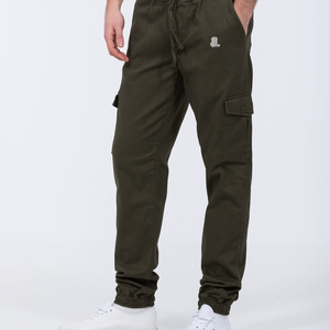 Pantalones Cargo Estilo Safari para Hombre, 100% Lona de Algodón, Ecológicos, Resistentes al Viento, Antiarrugas, de Secado Rápido, Transpirables, con Decoración Vintage - Product Image 1
