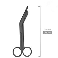 Ciseaux à pansements en acier inoxydable – Kit d'instruments manuels pour la pose de pansements et la coupe de gaze