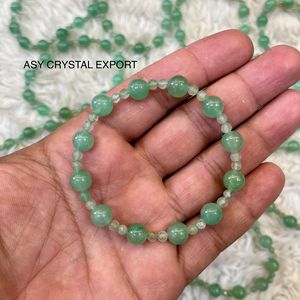 Natural Green Aventurine Gemstone <b>Bracelet</b> Handmade Crystal Bead <b>Bracelet</b> For <b>Healing</b> Prosperity Fashion Jewelry Wholesale - Product Image 4