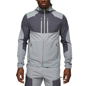 Top Trending Custom Design Men's <b>Polyester</b> Windbreaker Jacket and <b>Jogger</b> Tracksuit Set Full Zip-Up Nylon Windbreaker Suit - Product Image 5