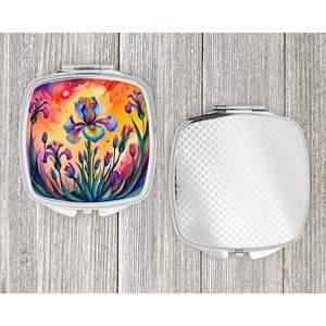 Colorful Iris Compact Travel Makeup <b>Mirror</b> Decorative Folding Handheld <b>Pocket</b> <b>Mirror</b> for Women and Girls Gift - Product Image 4