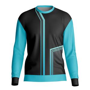 Camiseta de manga larga para hombre, diseño ligero y cómodo, cuello redondo, poliéster y algodón TC. - Product Image 5