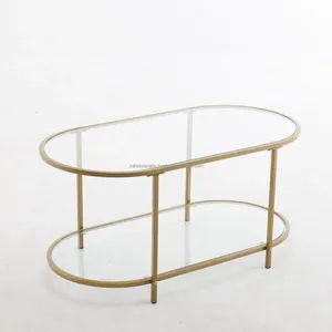 Elegant Gold Metal Coffee <b>Table</b> Handmade Luxury Furniture Premium Iron Metal Coffee <b>Table</b> Home Decoration Zahid Exports - Product Image 2