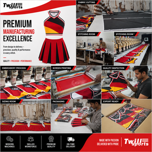 Uniforme de cheerleading pour femmes de qualité supérieure pour spectacle de danse, impression par sublimation de haute qualité - Product Image 6