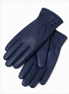 Gants de luxe en cuir chauds et tendance pour femmes, doublés de cachemire doux, compatibles écran tactile, gants de mode pour la réception des appels, vente en gros - Product Image 2