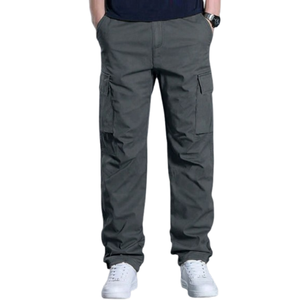 Pantalones Cargo Tácticos de Poliéster 100% para Hombre, Marca ELIVEERA ENTERPRISES, Ropa Casual Urbana, Fabricante OEM, Proveedor Mayorista - Product Image 6