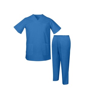 Blouse de Médecin Élégante et Tendance en Tissu Popeline à Manches Longues, Couleur Personnalisable, Fermeture Éclair Avant, Poignets Côtelés, Sur Mesure - Product Image 2