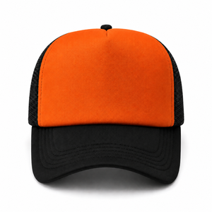 Gorra Trucker Personalizada con Logotipo para Hombre, Gorra de Béisbol de Dos Tonos con Frente de Espuma 3D y Cierre a Presión, Gorra de Béisbol con Parte Trasera de Malla Personalizada - Product Image 1