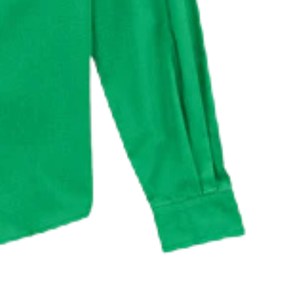   Chemise à manches longues pour femmes, facile d'entretien, couleur verte, boutonnée devant, chemisier décontracté pour le travail, mélange de coton, tenue de bureau formelle, mode féminine - Product Image 6