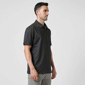 Polo de Golf Personalizado de Fábrica para Hombre, Antibacteriano, de Secado Rápido, Corte Ajustado, Poliéster y Elastano, Impresión OEM - Product Image 1
