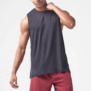 Boy's Muscle <b>Singlet</b> Sleeveless Travel Vest Gym Mens Tank Top Bodybuilding Fitness <b>Running</b> 100% Polyester Breathable Quick Dry - Product Image 1