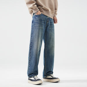 กางเกงยีนส์เดนิมผู้ชายสั่งทำโลโก้ได้ ขายส่งจากโรงงานโดยตรง |   ป้ายแบรนด์แบบกำหนดเอง |   ผ้าคุณภาพสูง, ตะเข็บเย็บทนทาน - Product Image 4