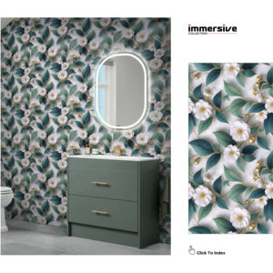 กระเบื้องพอร์ซเลนร่วมสมัย ขนาด 60x120 ซม. 600x1200 มม. 24x48 นิ้ว ผิวมันเงา ดีไซน์ทันสมัย ขนาดใหญ่ สำหรับตกแต่งภายในระดับพรีเมียม - Product Image 1