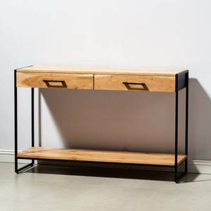 Consola de Escritorio de Madera con Dos Cajones Vandana Sierra Grand Industrial, Mueble Moderno de Estilo Contemporáneo - Product Image 2