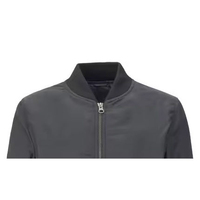 Veste pour homme personnalisée OEM, broderie, nylon, veste bomber personnalisée pour homme avec service de vente en gros OEM