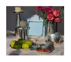 Fabuloso Diseño, Tazón para Servir Frutas de Acero Inoxidable de Alta Calidad, Ecológico, con Acabado Martillado, para Accesorios de Mesa a Buenos Precios - Product Image 1