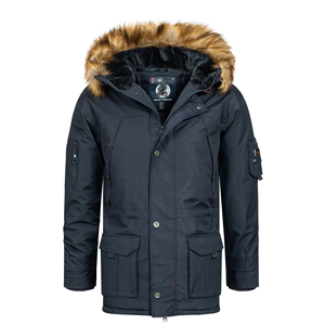 Custom Manufacturer Men's <b>Parka</b> <b>Jacket</b> Hooded Winter Puffer <b>Jacket</b> Windproof Outdoor Warm Padded Outerwear Wholesale OEM ODM - Product Image 1