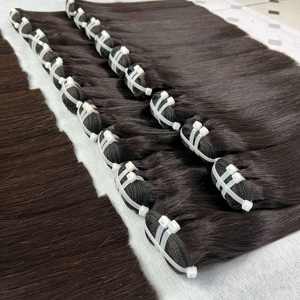 CDYHAIRVN Cabello Humano Remy Vietnamita Virgen Liso Natural, Súper Doble Trama, Doble Tejido a Máquina, Cutícula Alineada - Product Image 4