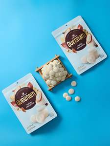 Prix de Gros Fabrication OEM/ODM Chocolat Pur HALAL 75G Boutons de Chocolat au Yaourt Solides Snacks au Cacao Bonbons Fournisseur Exportateur - Product Image 3