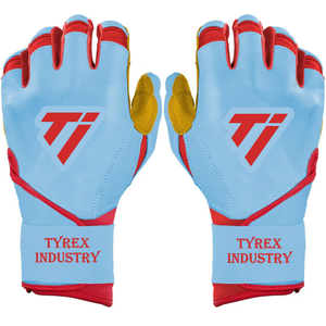 Wholesale Custom Baseball Batting Gloves Leather Grip Professional Batting Gloves for Baseball - Product Image 1